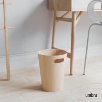 Papelera Madera natural tratada con acabado Natural - details 1