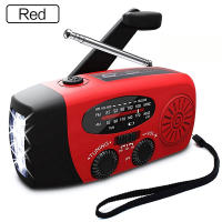 Luz De Camping Solar Con Radio AM/FM Y LED Multifuncional Recargable 2000mAh USB Luz De Mano Dinamo Para Exterior - details 8