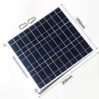 Cargador De Batería Solar Portátil 100W Placa Solar Impermeable 5V Con Dos USB Para Camping Al Aire Libre Panel Solar De Celdas Solares - details 5