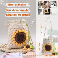 Kit De Inicio Para Crochet IMZAY Con Herramientas Y Video Tutoriales Para Principiantes Material De Ganchillo No Terminado - details 4