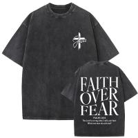 Camiseta Oversize Vintage Lavada De Jesus Perdonenles Padre Para Hombres Y Mujeres Estilo Gótico Rock Camisetas Tops De Calle - details 8