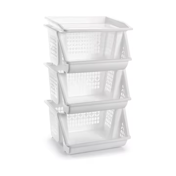 3 Alturas, Estrecho, Estantería para Cocina y baño, Ahorra Espacio, para Espacios reducidos, Cocina, Oficina, baño, Fácil Montaje - 1
