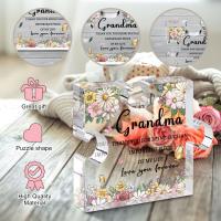 Placa De Regalo Para Abuela De Nieta E Hijo 3.9 Pulgadas Regalo De Día De La Madre Para Madre Y Abuela Cumpleaños Figura De Miniaturas De Plástico - details 3