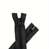 5 Piezas De Cremallera Corta De Nylon Multicolor Para Bolsillo De Cola Abierto Al Final Material Ecológico Plástico - details 6