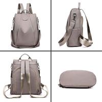 Mochila impermeable de Nailon para Mujer, Correa de Hombre desmontable de gran capacidad, Ligera, de Color sólido, multifuncional, Nueva fashion - details 3