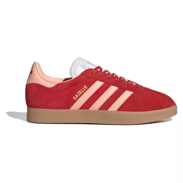 Zapatillas Adidas Gazelle para mujer en color rojo - 1