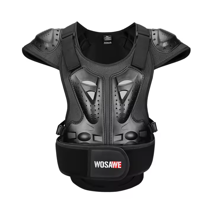 Chaqueta De Motocicleta WOSAWE Con Armadura Protectora Para Motocross Equipamiento De Seguridad Con Protección De Rodilla Para Motocicleta - 1