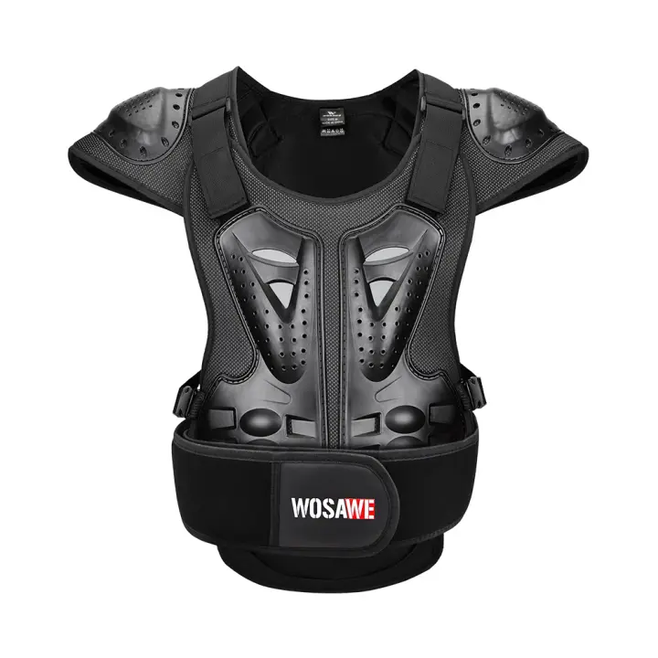Chaqueta De Motocicleta WOSAWE Con Armadura Protectora Para Motocross Equipamiento De Seguridad Con Protección De Rodilla Para Motocicleta - 1