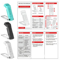 Nueva luz con clip para libro, marcador de libros, luz con carga USB, lámpara de mesa con clip portátil, protección para los ojos, mini luz LED para tarjetas. - details 3