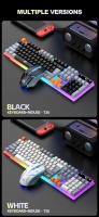 RAIKU T26 Teclado Mecánico Con 104 Teclas Y Ratón Combinado Para Juegos Y Oficina Con Iluminación Colorida Variada Compatible Con Windows E IOS - details 4