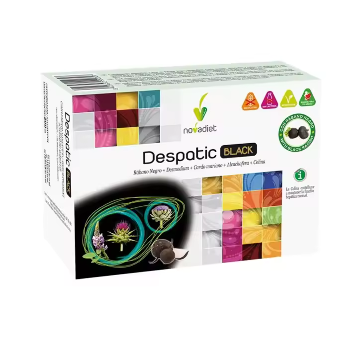 Novadiet Complemento Alimenticio para el Hígado - Despatic Black20 Viales - 1