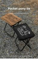 Silla De Almacenamiento MOUNTAINHIKER Para Camping Plegable Ultra-ligera De Aluminio Mini Silla De Pesca Para Picnic Furniture - details 8