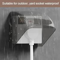 Caso impermeable PP cubierta de protección 86-tipo interruptor de pared Caja impermeable - details 0