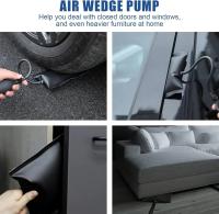 Kit De Rescate Emergente Para Coche 18/22 Piezas Herramientas Para Puertas Y Ventanas Del Automóvil Llave Perdida Bloqueada Desbloqueo Con Bomba De Aire Y Wedge - details 2