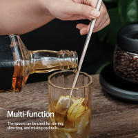 Cuchara De Café De Titanio Boundless Voyage Con Mango Largo Mini Espátulas Para Té Y Espresso Higiénico Y Duradero - details 3