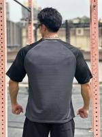 Camiseta De Baloncesto Para Hombre Deporte Verano Transpirable Malla Entrenamiento Sin Capucha Cuello Redondo Talla Grande - details 3