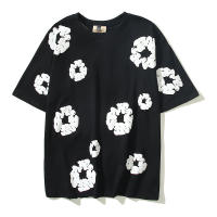 Summer Men Shorts Flower Print Drawstring Elastic Waist Loose Pockets Pleated Vacation Beach Sport Casual Homewear Short Pants - details 5