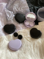 Caja De Lentes De Contacto Corazón Negro Morado Para Ojos De Color Kit De Herramientas Almacenamiento Y Cuidado Del Contenedor Con Espejo Y Aparato De Apariencia Unisex - details 9