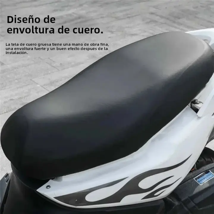 Cubierta De Asiento De Motocicleta Impermeable Y Antipolvo Protector De Silla Para Scooter Y Motocicleta Accesorios De Motocicleta - 1