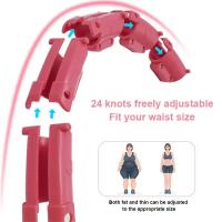 Anillos De Ejercicio Ajustables Para Adultos Con Cordones Desmontables Y Pesas Para Pérdida De Peso Tamaño plus 2 En 1 Para Entrenamiento Cardio Muscular En La Cintura - details 3