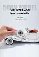 Coche De Juguetes De Acción 1:18 500K Modelo De Metal Con Llantas De Goma Luz Y Sonido Para Niños Regalos De Navidad - details 6