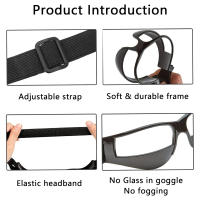 Gafas De Baloncesto Anti-bajo Con Marco De Gafas Guantes Y Ropa Deportiva Para Entrenamiento Al Aire Libre Y Dribling Jóvenes - details 12