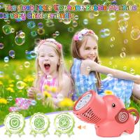 Pistola De Burbujas Portátil Para Niños Y Niñas Máquina De Burbujas De Jabón Eléctrica Para Fiestas Al Aire Libre Regalo Para Niños - details 10