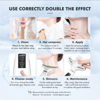 CkeyiN Máquina De Levantamiento Facial Y Cuello Masajeador Fototerapia Instrumento De Masaje Ocular Vibration Anti Arrugas Eliminador De Doble Mentón - details 29