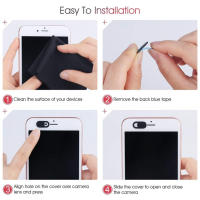 Cubierta De Cámara Universal Negra Para Laptop PC Macbook Tablet 6PCS Magnético Deslizante De Plástico Con Privacidad Para Webcam - details 4