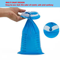 Bolsas De Vómito Desechables 1000ml Para Viaje Avión Síntomas De Enfermedad Bags De Náusea Para Niños Y Embarazadas - details 3