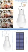 Lámpara Solar LED Impermeable Para Exteriores Cargada Por USB Luz De Emergencia Colgante Potente Para Interiores Casa - details 15