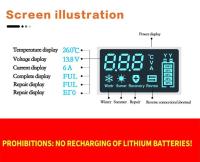 Cargador De Batería 12V6A Para Coche/Moto Con Pantalla Digital Protección Contra Inversión Adecuado Para Baterías De Plomo-Acidez Enchufe Europeo - details 23