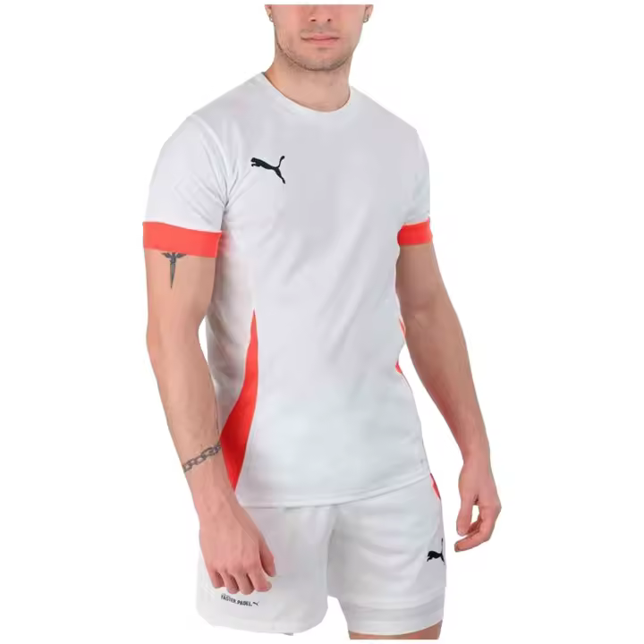 Camiseta marca Puma modelo 939177-25 para hombre en color blanco - 1
