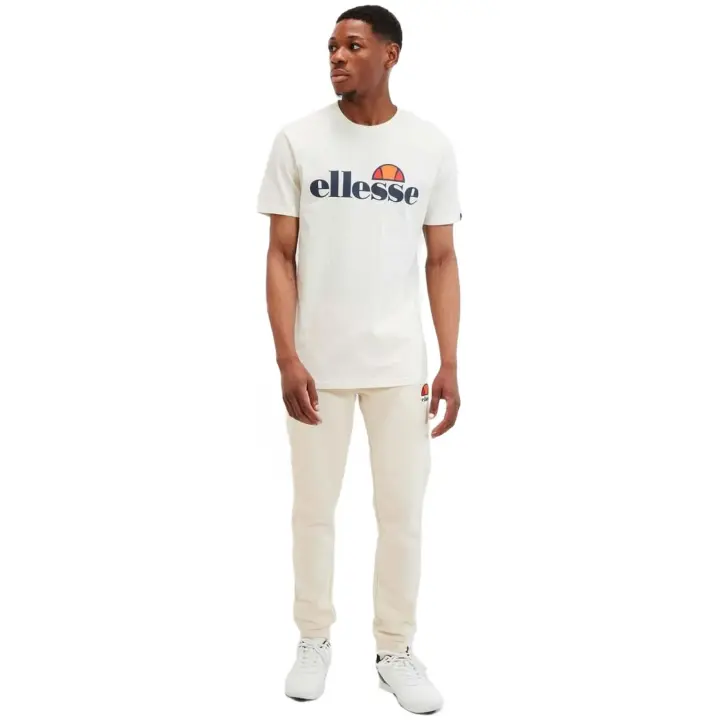 Camiseta de Manga Corta Ellesse  para unisex en color blanco - 1