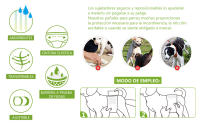 SMELL & SMILE Pañales Desechables para Perro Pañales para Perros Macho Pañal Sanitarios para Perro Mascotas Bragas Higiénicas Suaves absorbentes (M-20.5 x 61 CM) - details 4