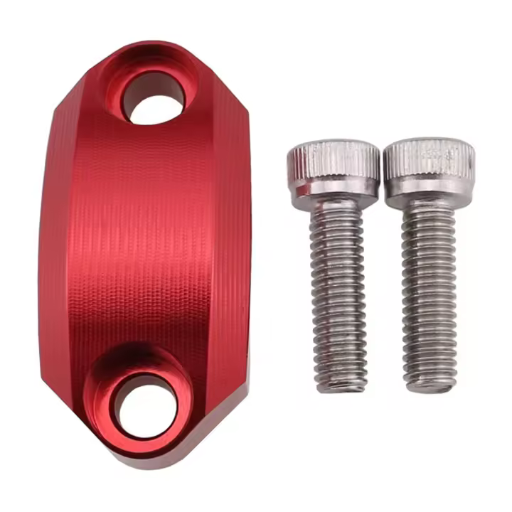 Cubierta De Abrazadera De Moto Master Cylinder Capas De Freno Y Embrague Moulding Adecuado Para Manillar De 22mm Piezas De Moto Partes Universal Aluminio Azul Rojo Verde - 1
