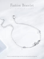 Zenyth-pulsera de Cadena con Letra de Amor Romántica para Mujer, Plata de Ley 925 Auténtica de alta calidad, regalo del Día de San Valentín - details 0