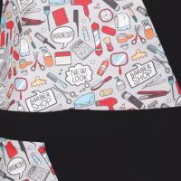 Casulla estampada con corte al bies Confecciones J. García - details 4