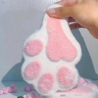Handmade Taba Squishy Big Cat, Giant Paw Squishy for Adults Kids - Perfect blue - details 2