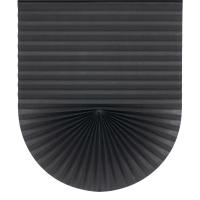 Cortinas De Blackout Adhesivas Para Ventanas Simple Plisadas Zebra De Poliéster 100% Cubierta Para Dormitorio Sala De Estar Balcón Instalación Exterior Moderno - details 5