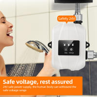 Bomba De Agua Potente 24V Para El Hogar Bomba Recirculante De Agua Silenciosa Para Ducha Automática Elevación Máxima 92 Pies 150W Para Riegos - details 0
