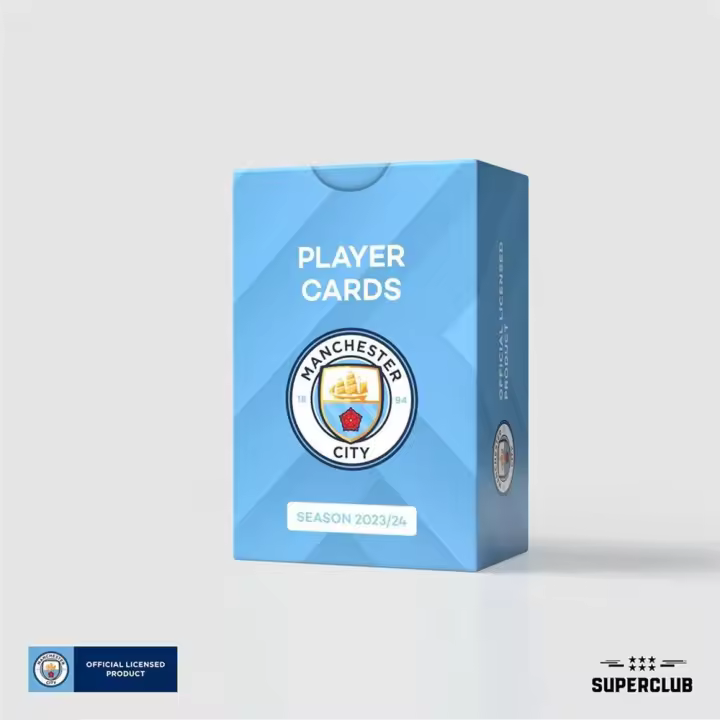 Juego de mesa superclub manchester city player cards 2023 - 24 ingles -  Recíbelo en 2-3 días laborables - 1