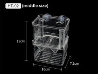 Nueva Incubadora De Peces Paon Azul En Acrílico Caja De Cría Acrílica Para Acuarios Tropicales Separador De Betta Tank Spawner Alec - details 10