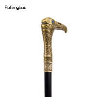 Bastón De Moda Elegante Con Cabeza De Águila De Cobre Decorativo Lujo Vintage Aleación Cruzada Con Punta De Goma 93cm Para Hike - details 6