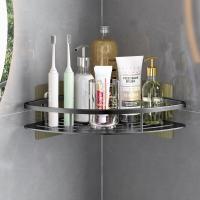 Organizador De Baño Y Cocina Estante De Ducha En Acero Inoxidable Soporte Para Shampoo Estante De Esquina Montado En La Pared Accesorios De Baño Y Cocina - details 3