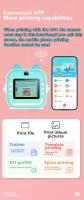 Cámara Digital Infantil Q5 Impresora Inalámbrica De 32G TF Video Juguete Educativo Para Niños Y Niñas Regalo Con Cámara Y Impresora Inkless - details 9