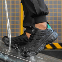 Zapatos Deportivos Ligeros Para Hombre Botas De Seguridad Con Punta De Acero Antipinchazos Y Protección Indestructibles Para Trabajo Y Deporte - details 13