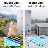 Calentador de agua a Gas GLP, con kit de cabezal de ducha, 12KW/16KW, 6L/8L, caldera de agua de propano sin tanque de acero inoxidable, electrodoméstico para acampar en el hogar - details 7