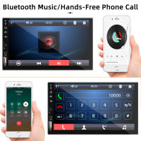 Reproductor Multimedia MP5 Para Coche HIPPBQCC Tamaño De Pantalla 7 Pulgadas Pantalla Táctil FM ISO Entrada De Alimentación Aux Bluetooth USB Línea De Espejo Universal 1 Din - details 4
