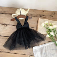 Bailarina Romper Para Bebés Niñas 0-2 Años Vestido De Malla Con Gran Lazo Traje De Baile Princesa Estilo Activo Ropa De Verano - details 24